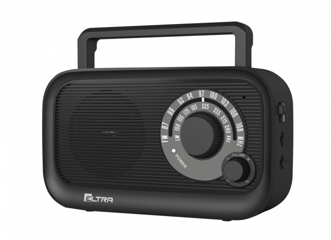 Prenosné rádio Hania čierne