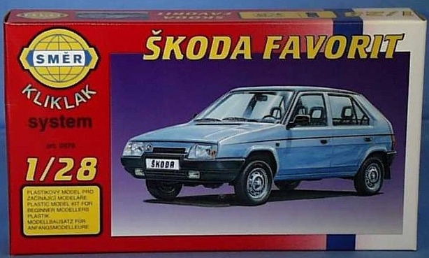 Škoda Favorit stavebnica