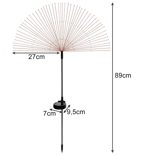 Gardlov Solárna záhradná lampa Púpava LED