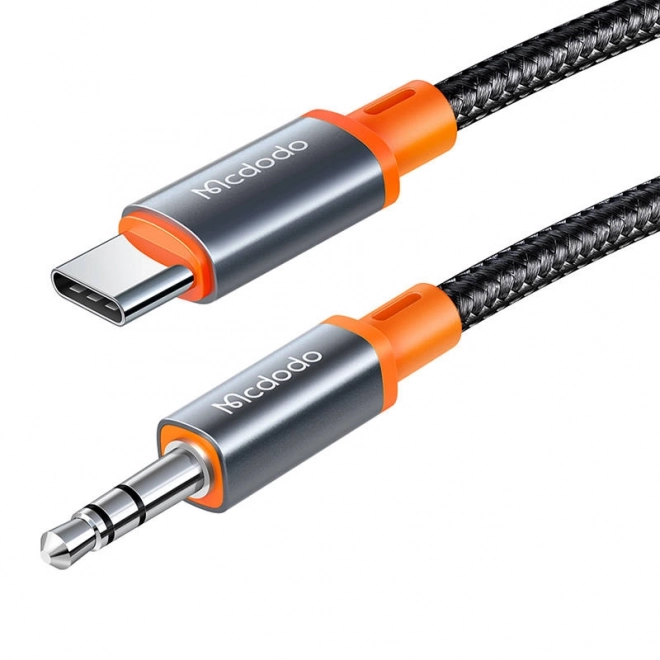 Kábel Mcdodo USB-C na 3,5mm mini jack AUX 1,2 m čierny