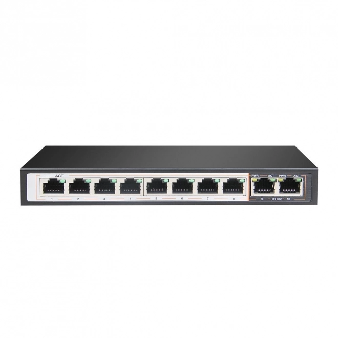 Extralink Perses 8-portový Gigabitový PoE Prepínač