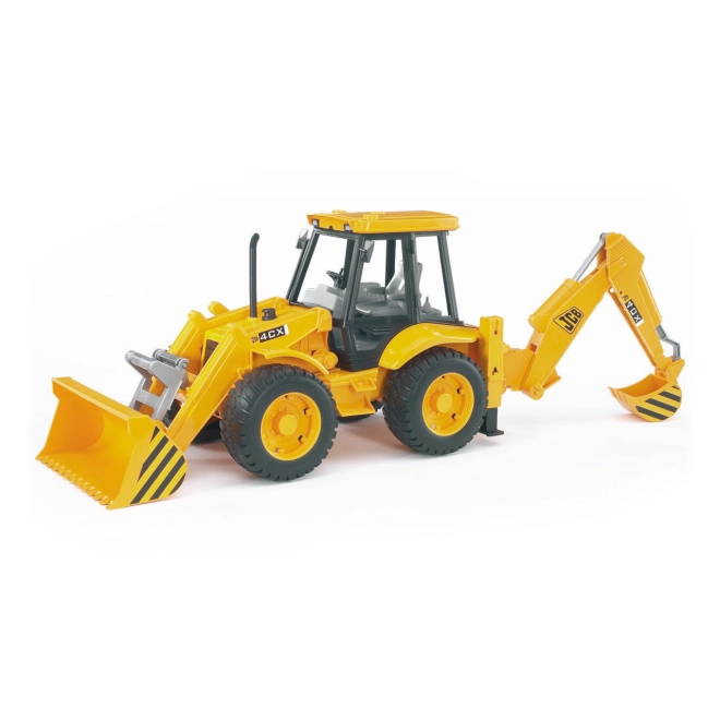 Realistický nakladač JCB 4CX pre akčnú hru