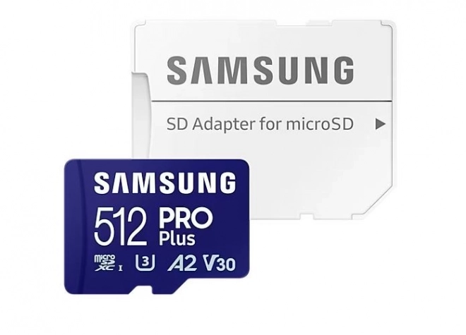 Samsung Pro Plus microSDXC 512GB 180/130 MB/s UHS-I U3