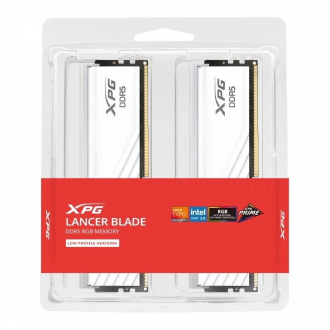 Pamäť XPG Lancer Blade DDR5 32GB RGB biela