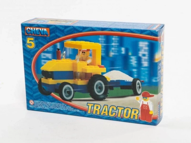 Sada Cheva - Traktor s vlekom 84 dielikov