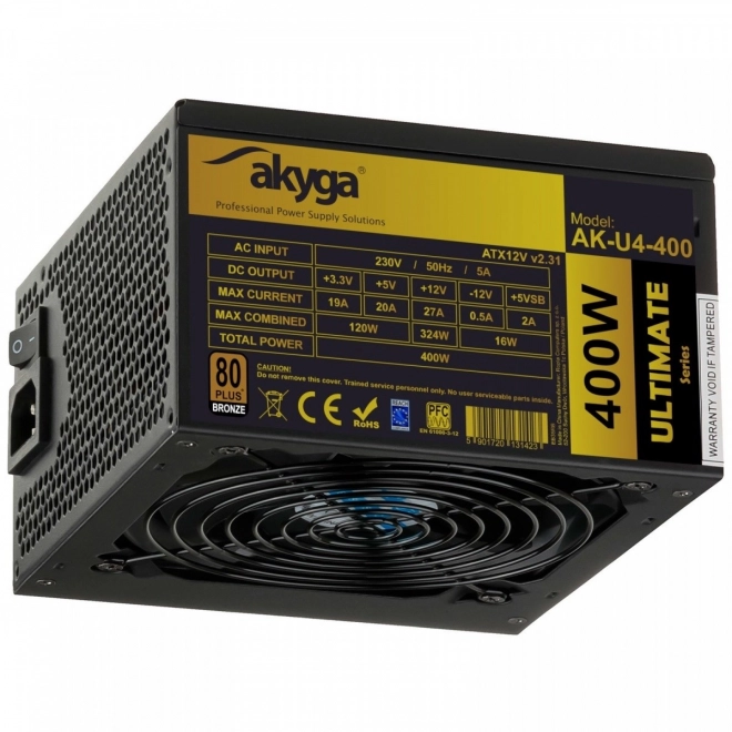 Napájacia jednotka ATX 400W 80+ Bronze