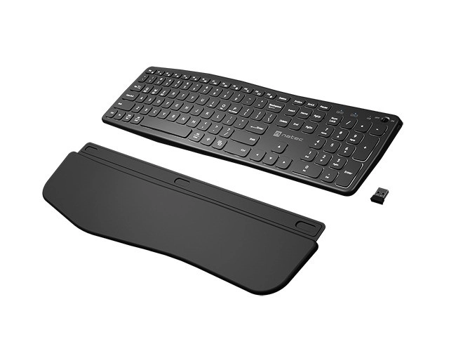 Bezdrôtová klávesnica Natec Porifera US Bluetooth + 2.4GHz