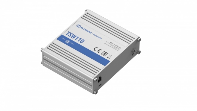 Priemyselný prepojovač TSW110 s 5x Gigabit Ethernet