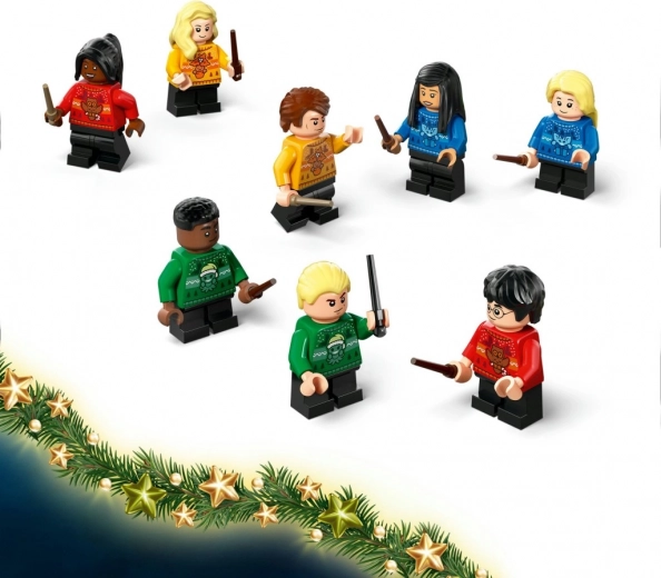 Sviatočná atmosféra s minifigúrkami