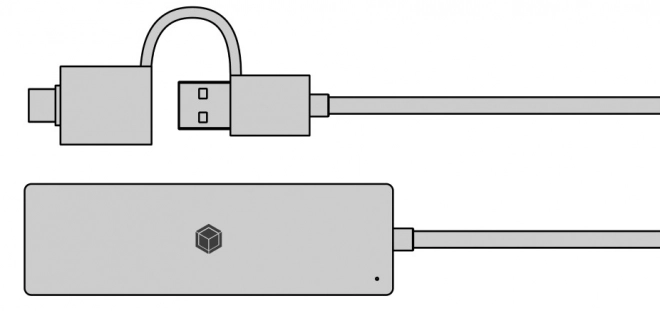 4-portový hub USB 3.2 Gen 1 Typ-C a Typ-A