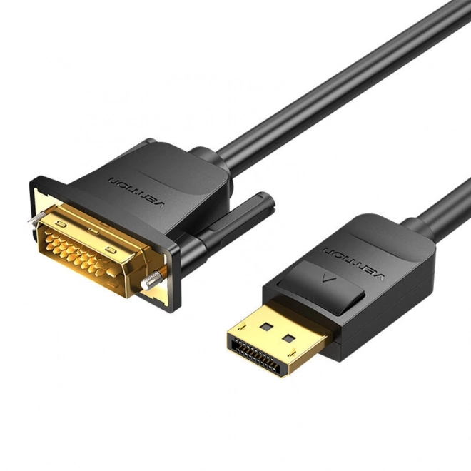 Kábel DisplayPort na DVI Vention 2m čierny