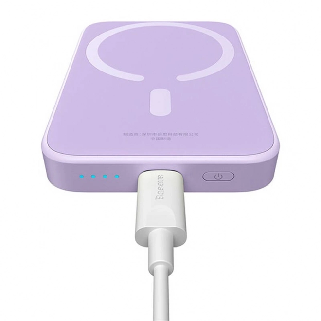 Baseus mini powerbanka 6000 mAh 20W fialová