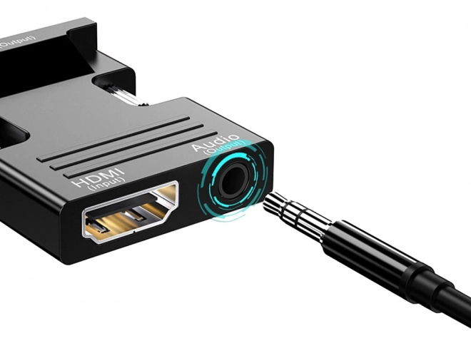 Konvertor z HDMI na VGA D-Sub s audio