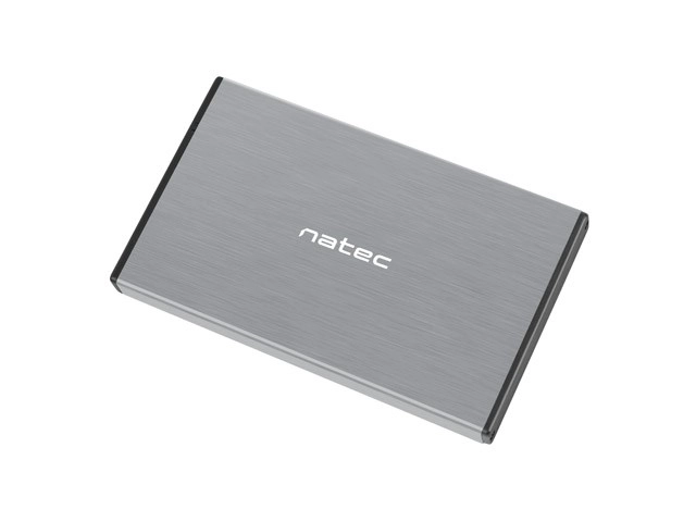 Externý obal na HDD/SSD Rhino GO 2,5 USB 3.0 šedý