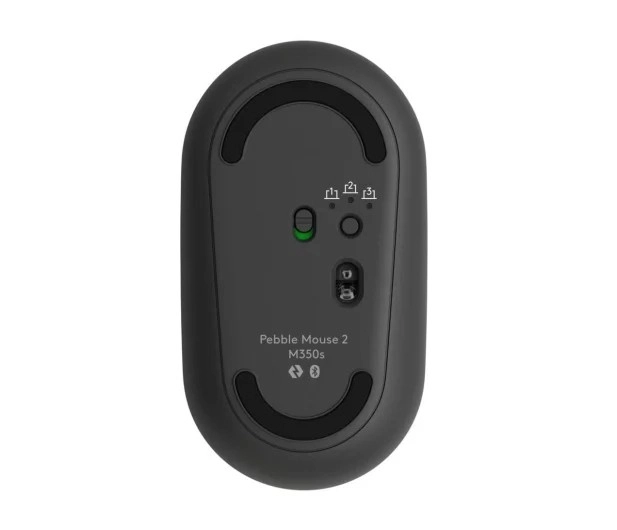 Grafitová bezdrôtová myš Pebble M350s