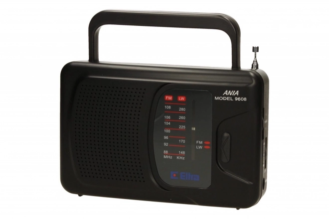 Prenosné rádio Ania čierne