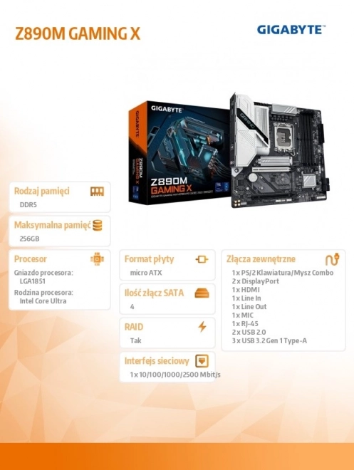 Gamingová základná doska Z890M