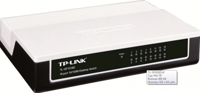 Switch TP-Link TL-SF1016D 16 portov