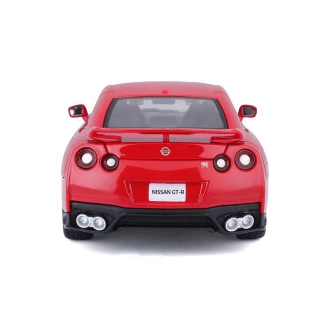 Bburago 1:24 Nissan GT-R Metallic 18-21082 – Červená