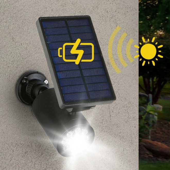 Solárna atrapa kamery s LED diódou