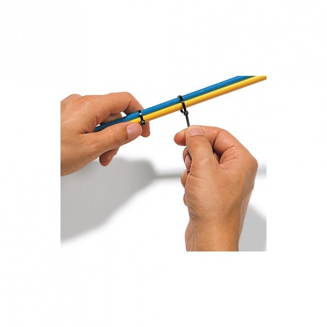 Nylonové sťahovacie pásky 200 x 2.5mm čierne