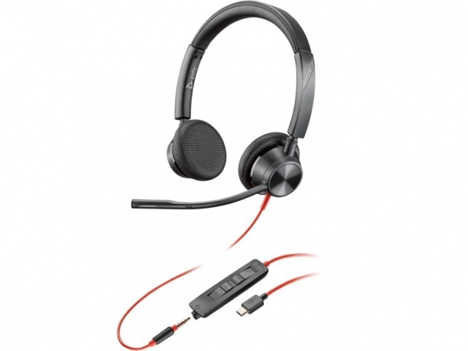 Stereofónne slúchadlá Blackwire 3325 od spoločnosti Poly