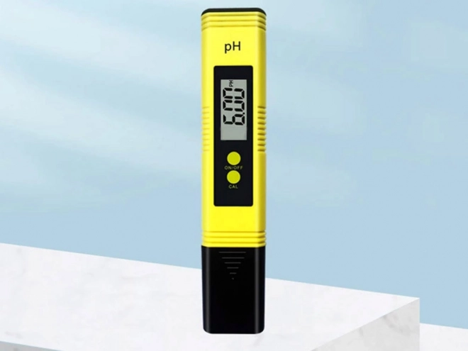 Elektronický ph meter na testovanie vody