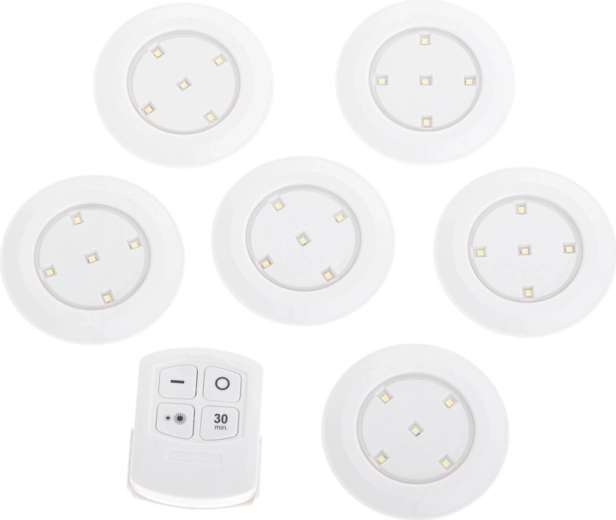 Kompletná sada 6 LED svetiel