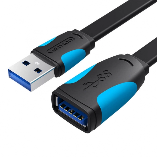 Káblový predlžovač USB 3.0 Vention, 1m, čierny