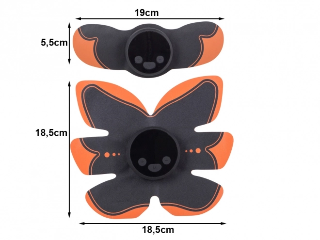 Elektrostimulátor svalov brucha, rúk a nôh 3x EMS