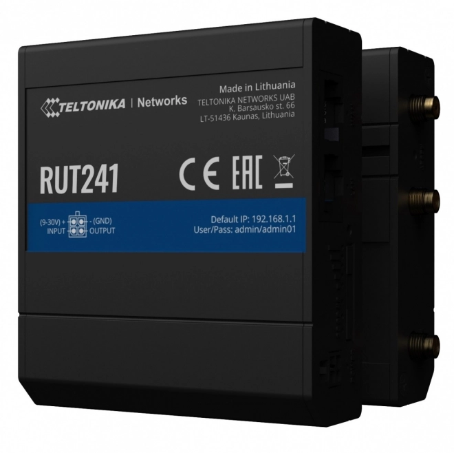 Teltonika RUT241 priemyslový 4G LTE router