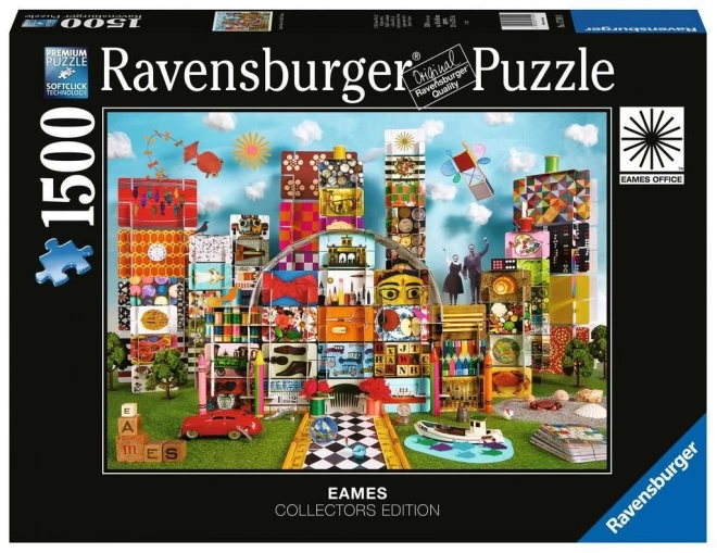 Ravensburger - Puzzle 2D 1500 dielikov: Dom plný fantázie