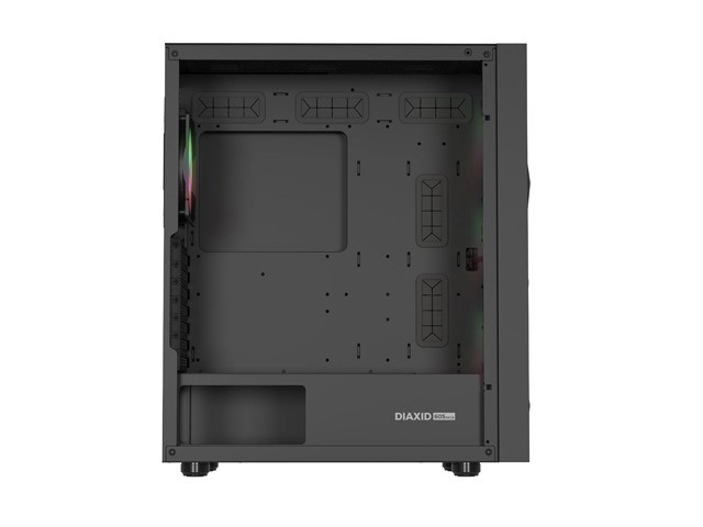 Počítačová skriňa Genesis Diaxid 605 ARGB MIDI Tower USB-C čierna