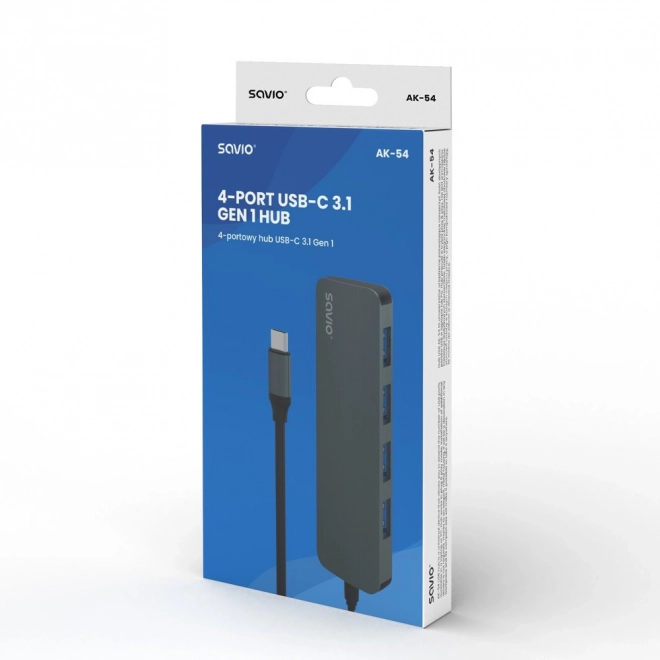 Usb hub SAVIO 4-portový AK-54