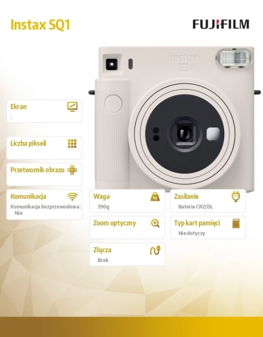 Fotoaparát Fujifilm Instax SQ1 biely