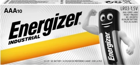 ENERGIZER Industrial AAA LR03 alkalické batérie, 10 ks (bulk)
