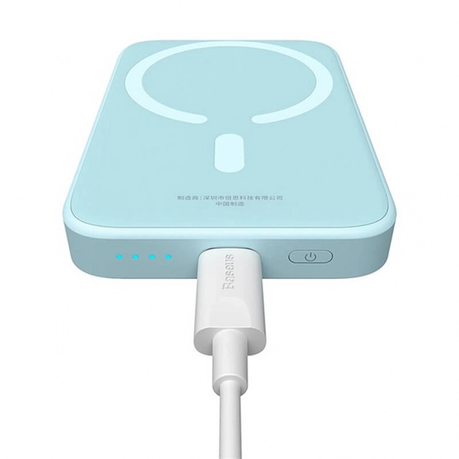 Mini powerbanka Baseus 6000 mAh 20W modrá