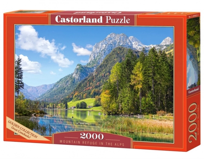 Puzzle Útočiště v Alpách 2000 dielikov