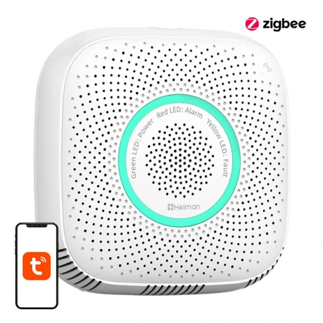 Inteligentný Wifi Senzor Úniku Zemného Plynu Heiman