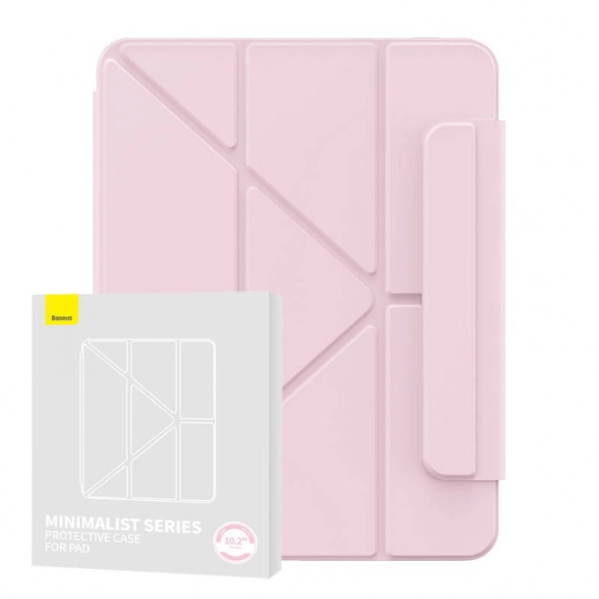 Magnetické puzdro Baseus Minimalist pre iPad 10.2″ (baby pink)