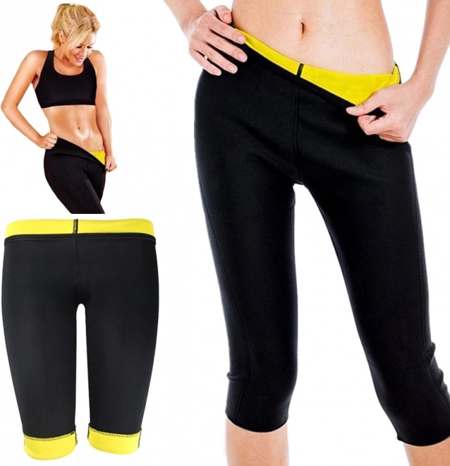 Neoprénové fitness nohavice na chudnutie – Šortky