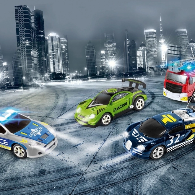 Mini RC závodné auto - modré