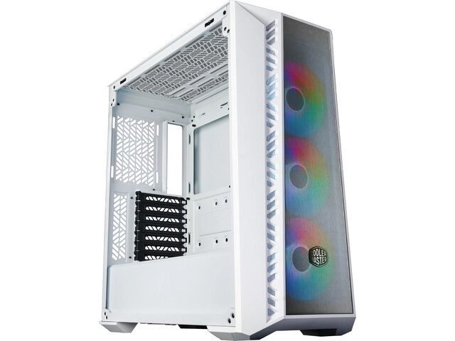 Počítačová skrinka s oknom ARGB Biely od Cooler Master