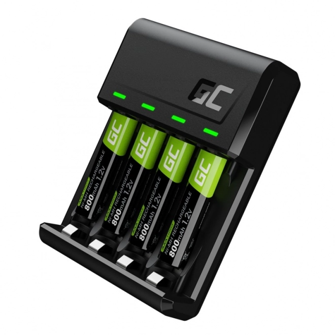 Nabíjačka VitalCharger + 4x AAA akumulátory 800mAh
