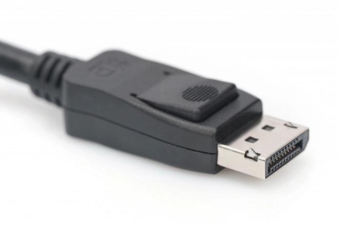 Kábel DisplayPort s uzamknutím 8K UHD Typ DP/DP čierny 2m
