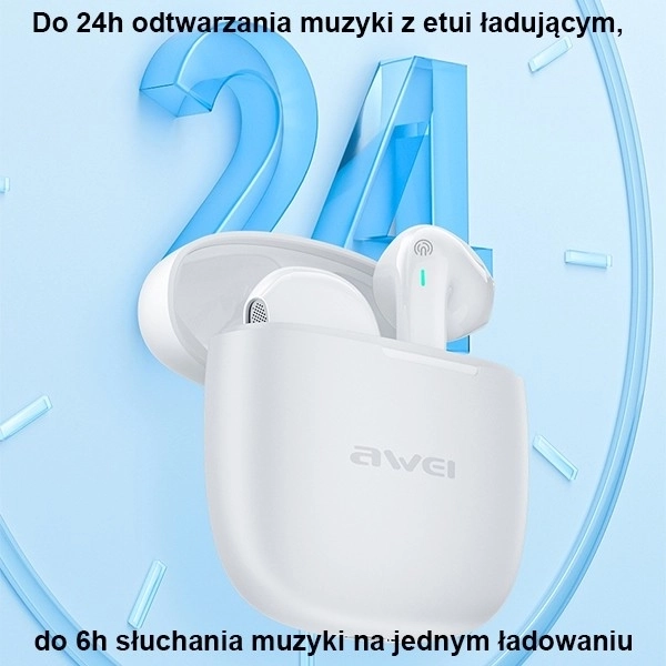 Bluetooth slúchadlá Awei t26 pro tws čierne