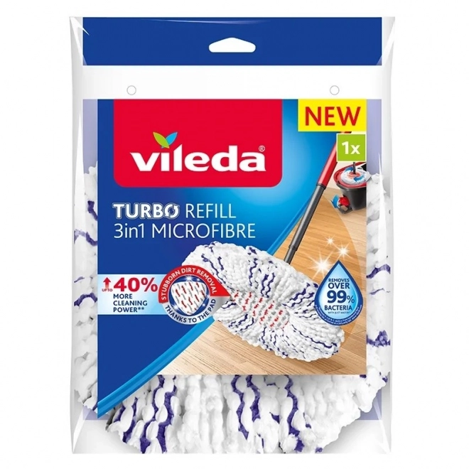 Náhradný návlek pre rotačný mop Turbo 3v1 Microfibre