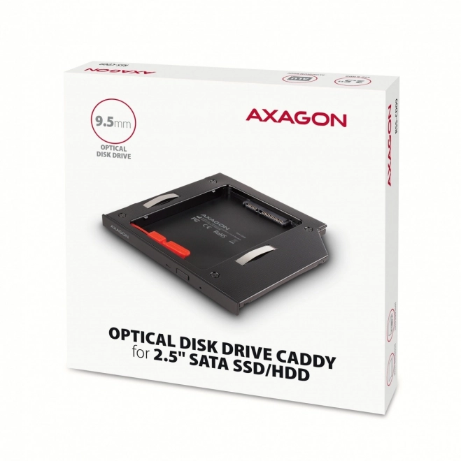 Kovová rám na disky SSD-HDD pre notebooky