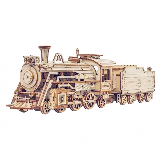 Lokomotíva - Parný expres - 3D drevené puzzle