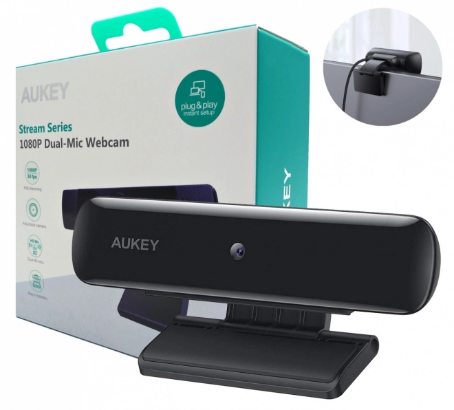 Kamera internetová Aukey s Full HD rozlišením